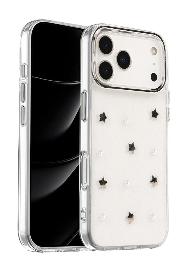 Sptrns Apple iPhone 17 Pro Max Bow Patterned Cover - (223836) Pattern 7 - 1