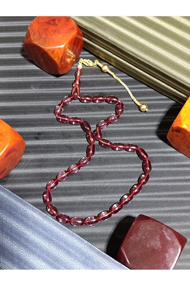 FIRE AMBER ROSARY