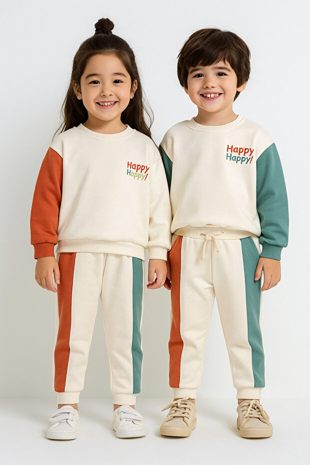 Unisex Children's Top and Bottom Set
