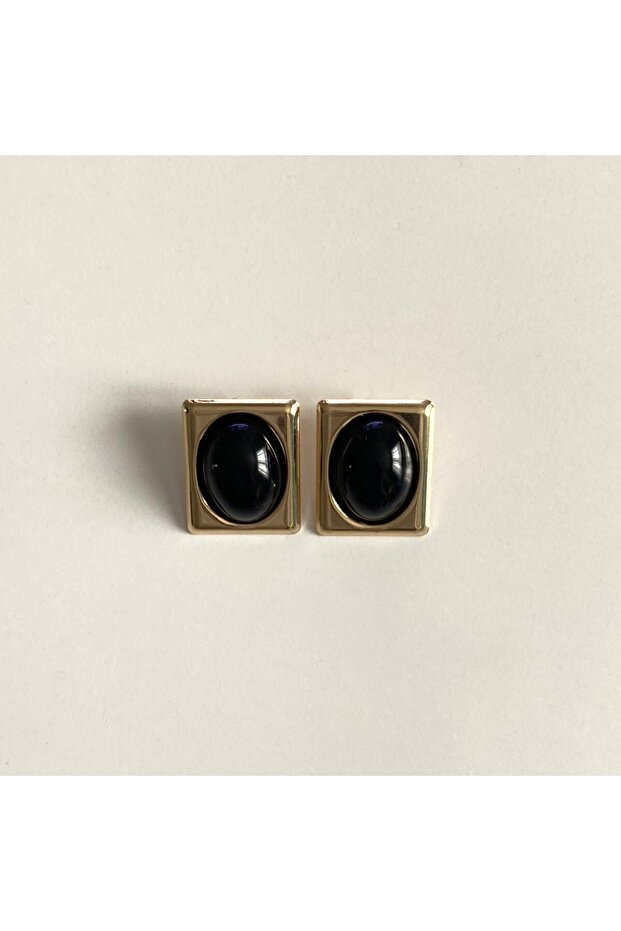 Rectangular Shaped Retro Earrings - 2