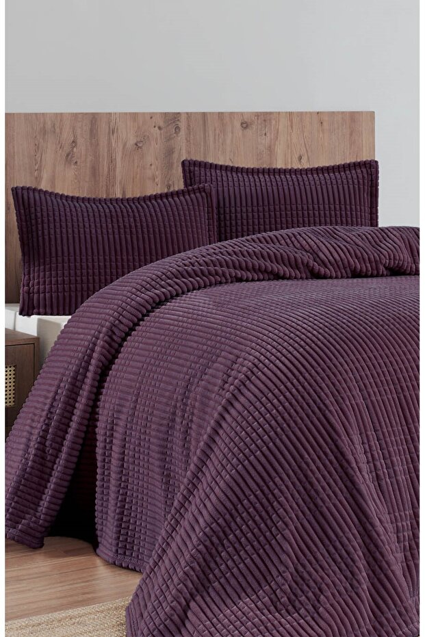 Modern Line 3 Piece Double Blanket Set - 220X240 cm - Original Box - New Colors