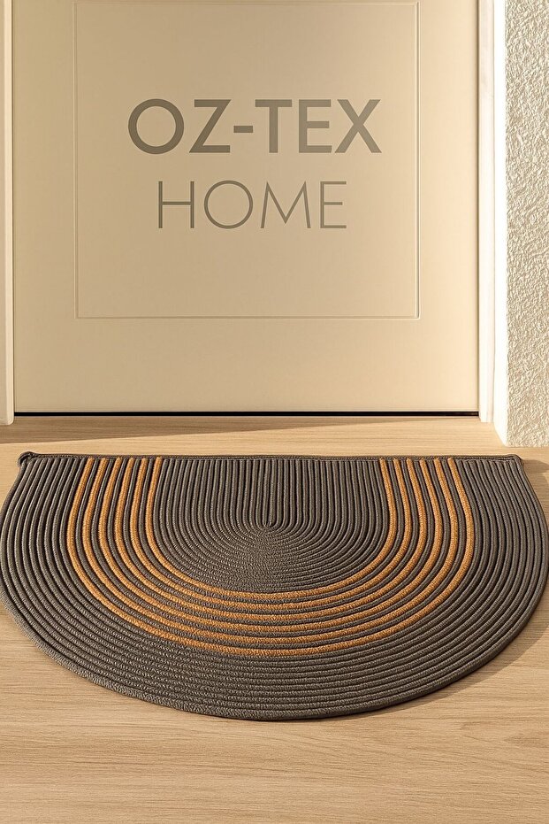 Hasır, Jüt, Pamuklu, Kapı Önü Paspası, Bohem Tarzı Paspas, Yıkanabilir Paspas, Jüt Paspas - 1