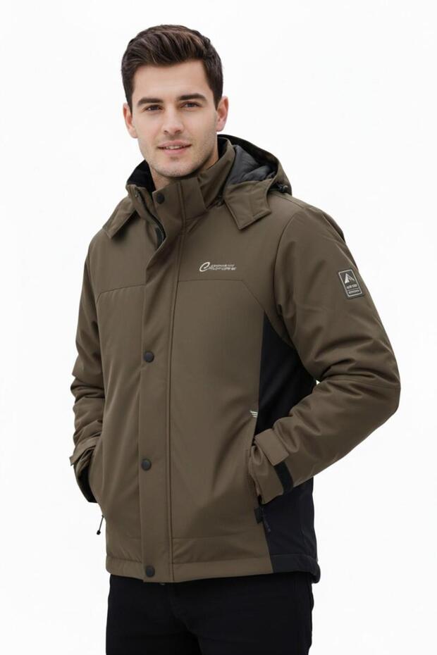 Men's Hooded Sports Coat 2 Piece Regular Fit 3362 Bgl-St04898