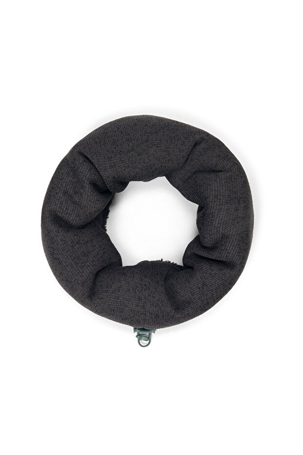 Örgü Polar Boyunluk, Antrasit - 2