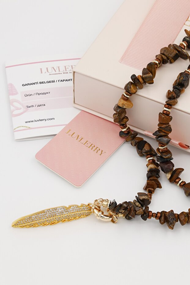 Nature Doğal Taş Kolye - 2