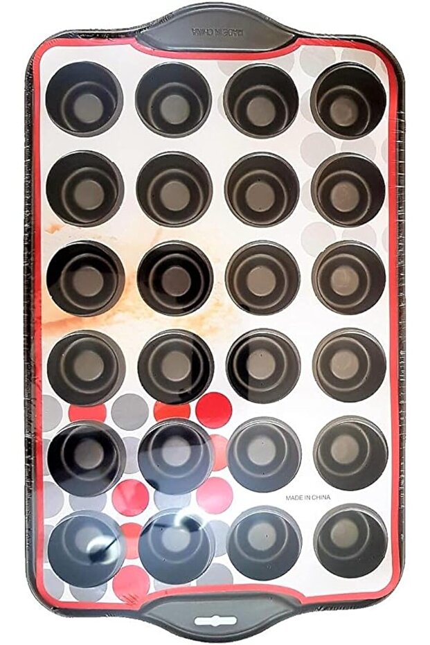Bakeware Nonstick Muffin Pan - 24 Cup, Premium Quality Cupcake Pan, Dishwasher Safe