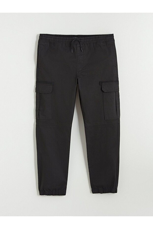 Xside Standard Fit Men's Pants with Elastic Waist