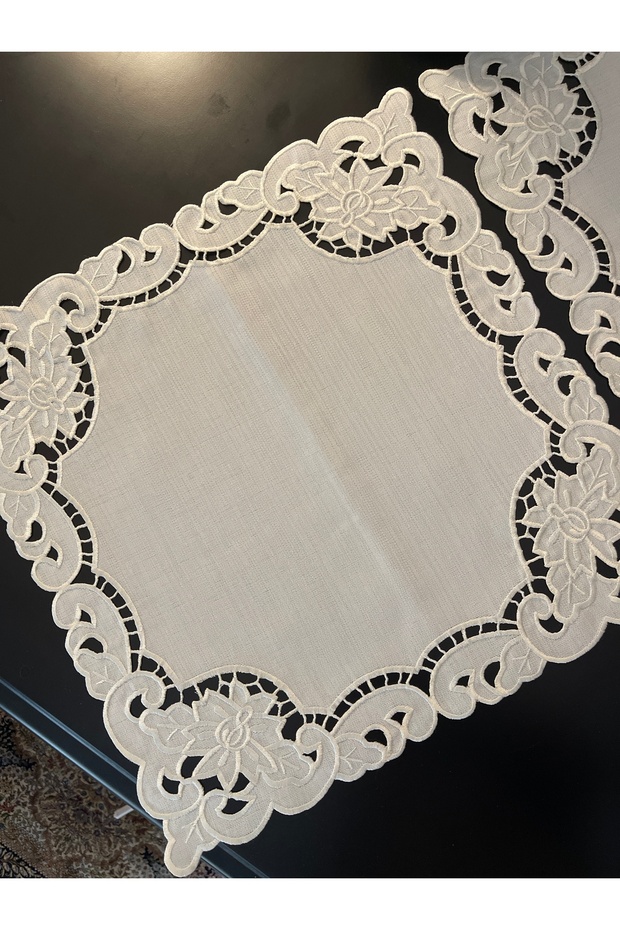 Delikiş Çiçek Servis Peçetesi Kare 2li - 2