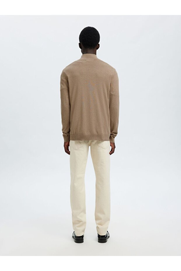 Strickpullover Half-zip - 3