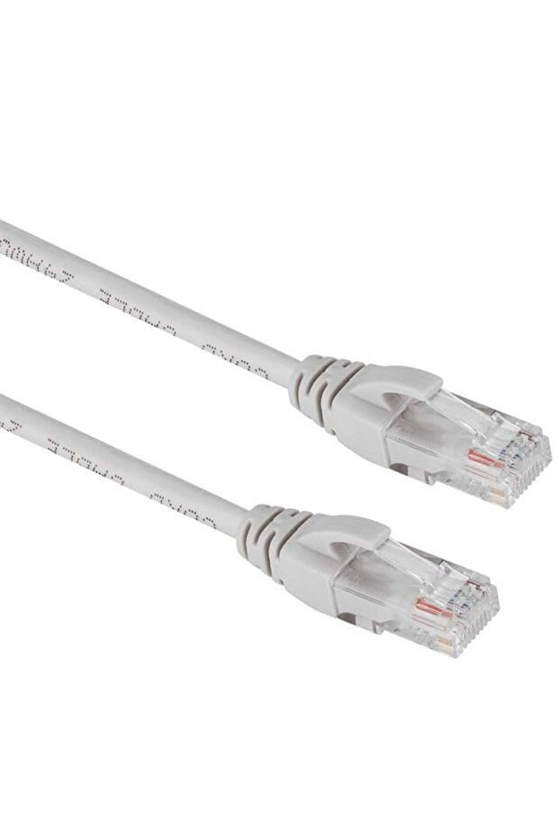 كابل شبكة إيثرنت PM-27148 رمادي اللون بطول 3 أمتار من الفئة 5