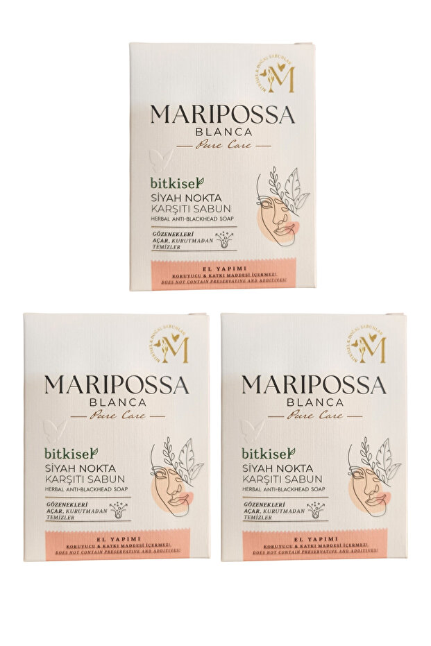 Herbal Anti-Blackhead Soap 110g X 3 Pieces