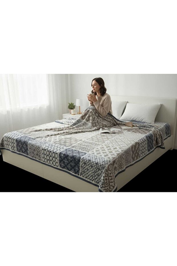 Lüks Peluş Battaniye - 5