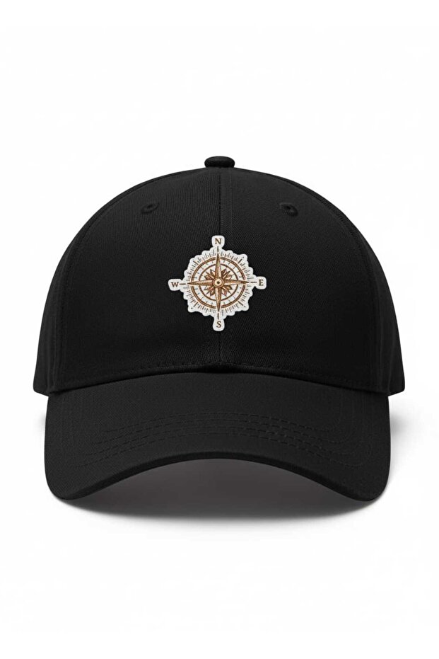 قبعة بوصلة مطبوع - 1