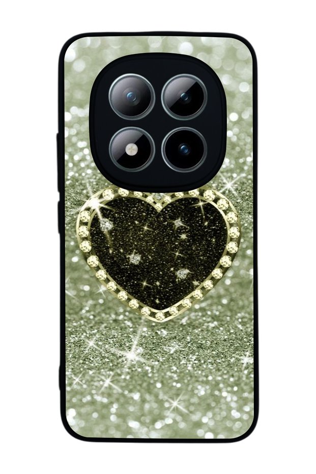 Redmi Note 15 Pro 4g Compatible Printed , Matte Black, Soft Silicone, Protective, Shock Absorbing Cover, Case