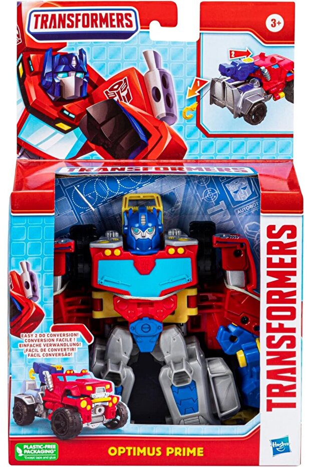 Transformers Optimus Prime 2 In 1 Dönüşen Robot Kamyon Figür Hasbro F4446 - 15 CM - 3