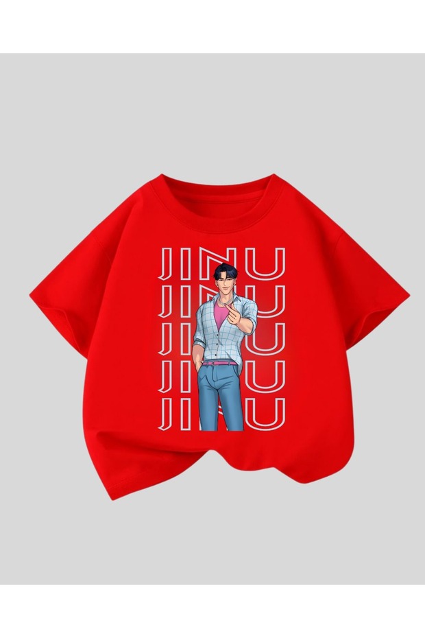 KPop Demon Hunters Kids Design Unisex Oversized T-Shirt