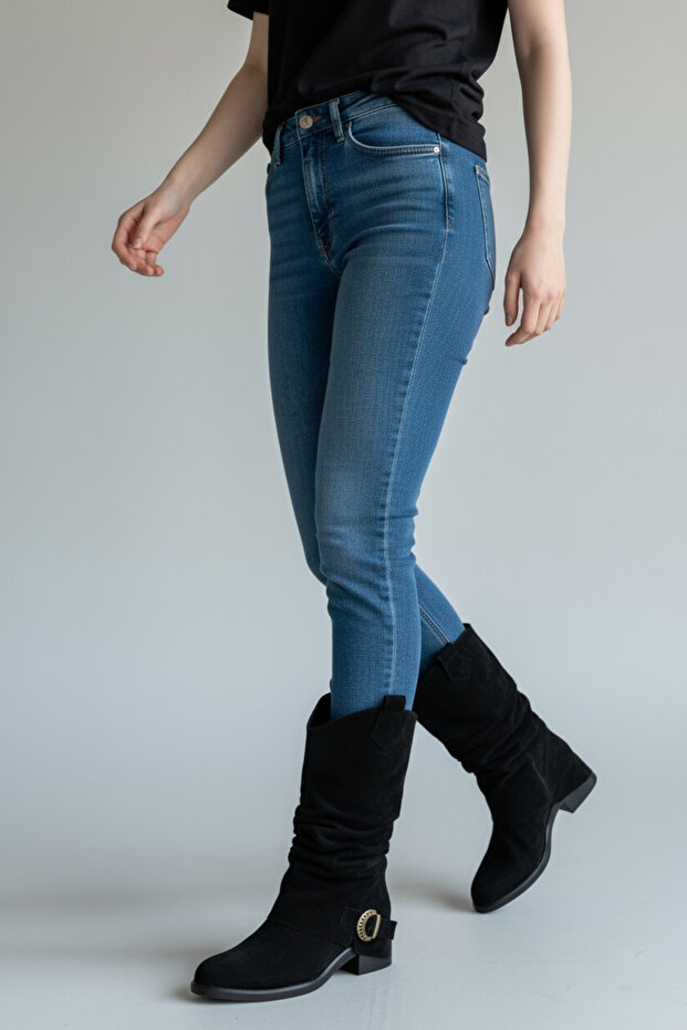 Kadın Western Bot - 3