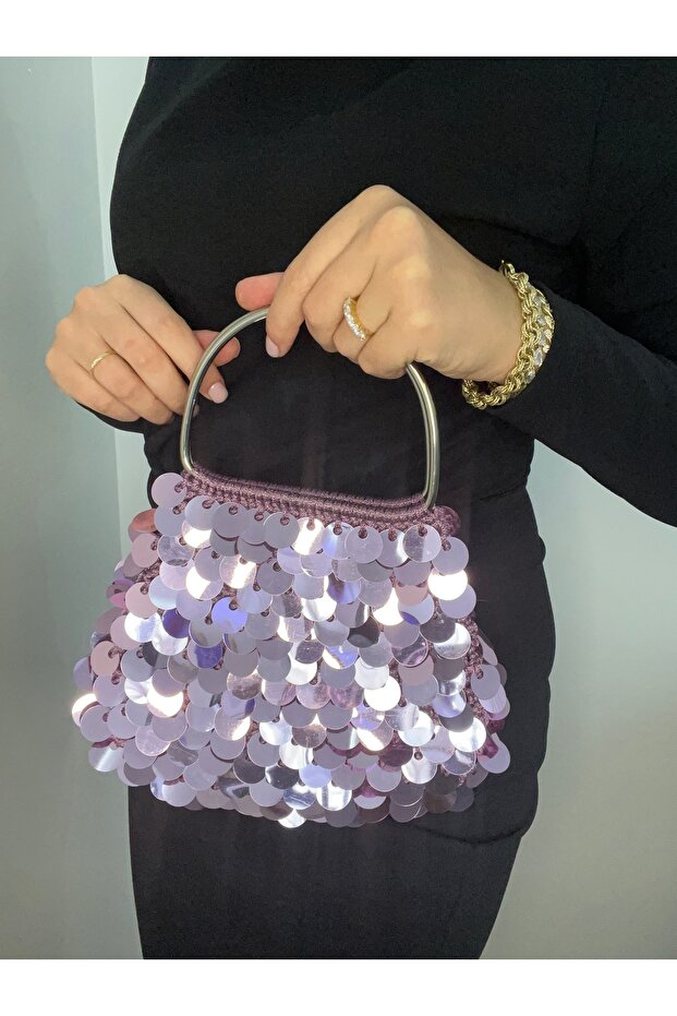 Pullu Abiye Çanta - 2