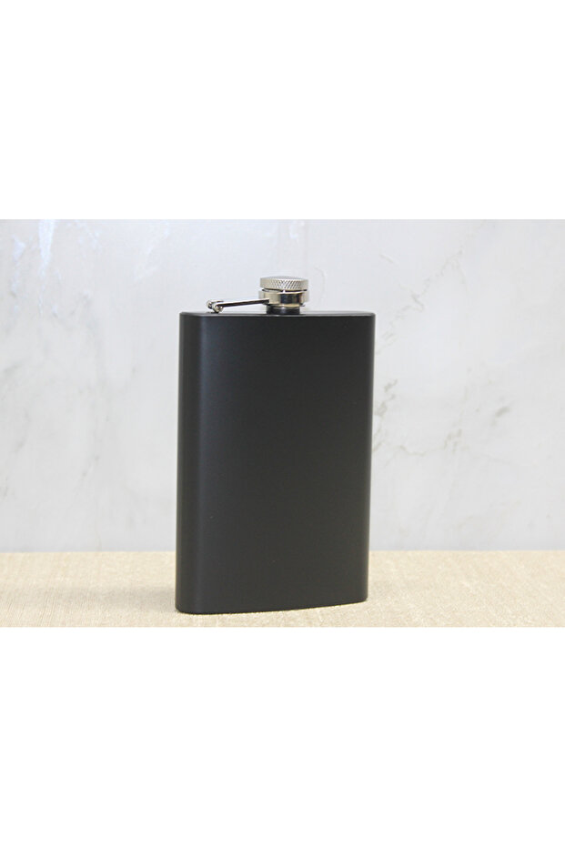River World Single Flask 9 oz Black