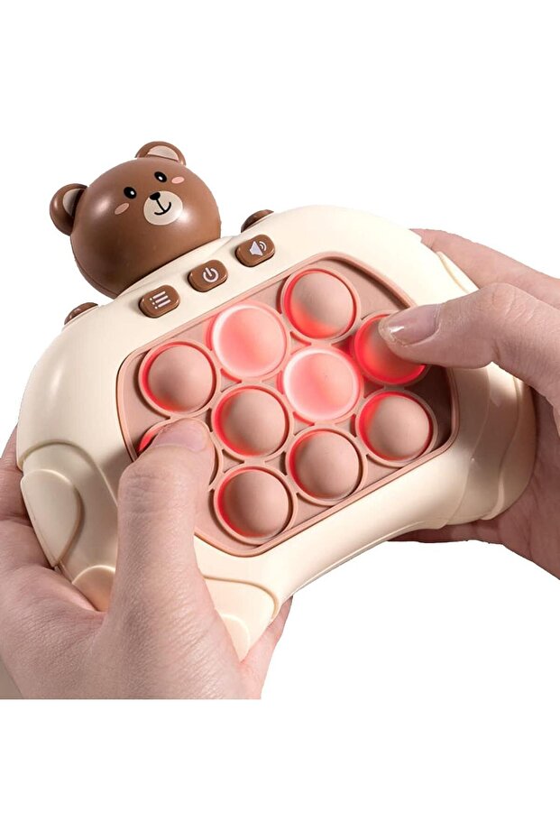 SGT-Pop Push It Game Controller - Light-Up Pop Bubble Fidget Toy - 1