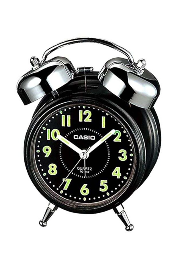ساعة منبه مكتبية أسود/فضي - 1