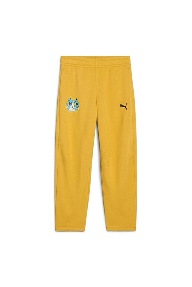 Moody Cat Çocuk Sarı Eşofman Altı - 1