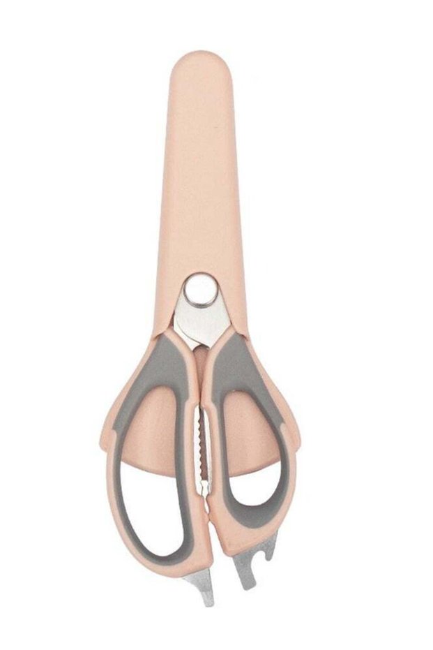 5-in-1 Detachable Kitchen Scissors - Magnetic Refrigerator Design, Stainless Steel Heavy Duty Scissors for Cutting Chicken Bones, Herbs, Nuts & Bottle Opener