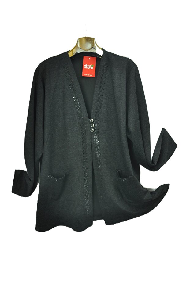 New Season Ecrin 3 Button Short Cardigan