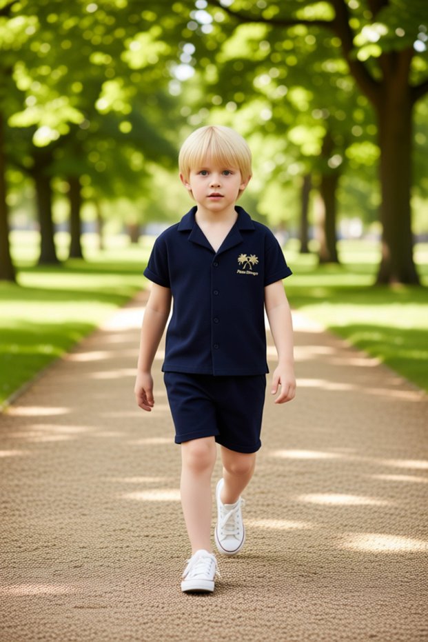 Boys' Short Sleeve Shirt and Shorts Set Comfortable and Stylish Casual Wear Quality Stylish Comfortable