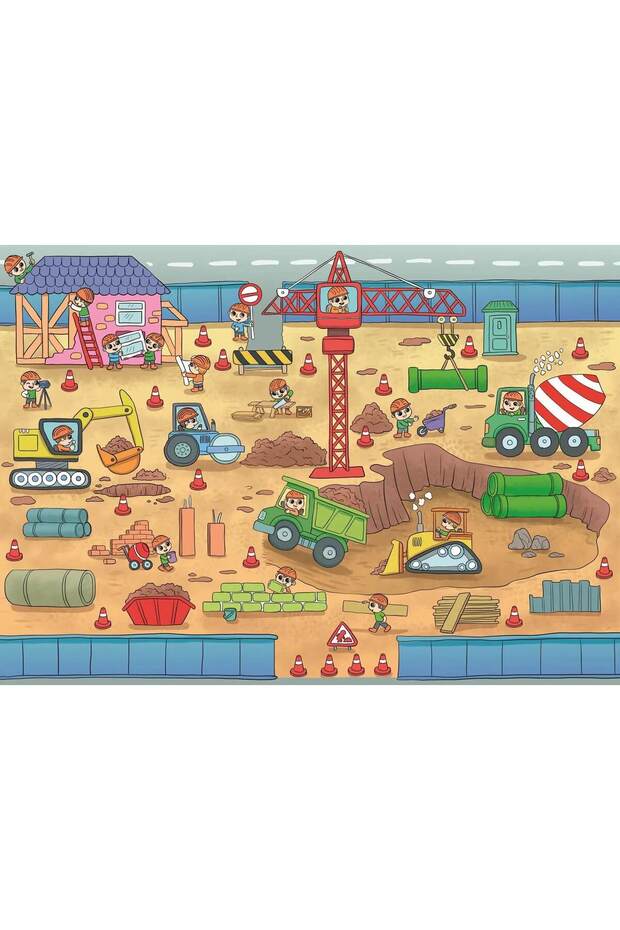 12 Parça Puzzle - The Construction - 2