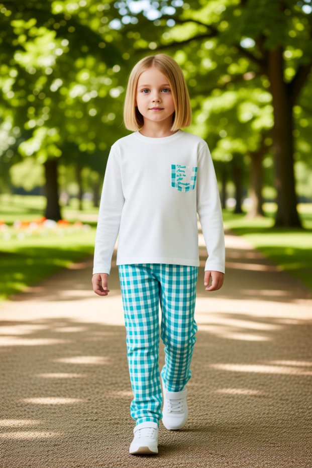 Girls' Long Sleeve Pajama Set Comfortable and Stylish Perfect Choice for Nights Quality Stylish