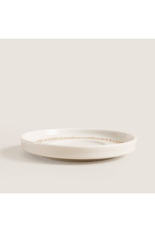Spiga Çay Tabağı 12 CM Krem - 2