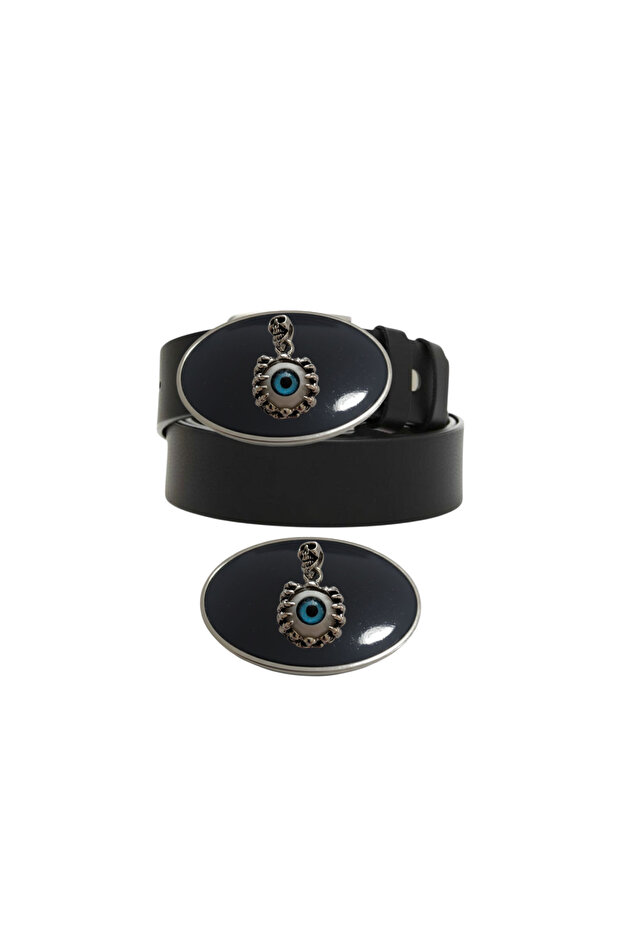 Cowboy Buckle Jeans Belt
