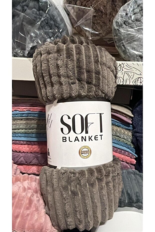 SOFT BLANKET TEK KİŞİLİK BATTANİYE - 1