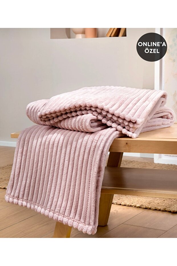 SOFT BLANKET TEK KİŞİLİK BATTANİYE - 1