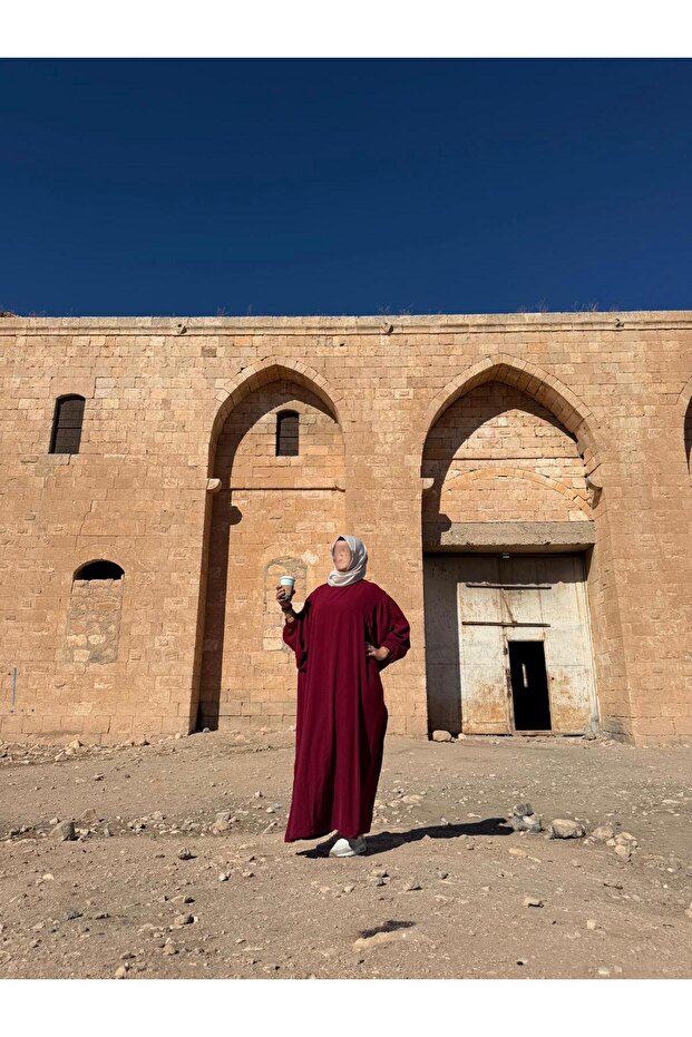 Yarasa kol salaş elbise - 3