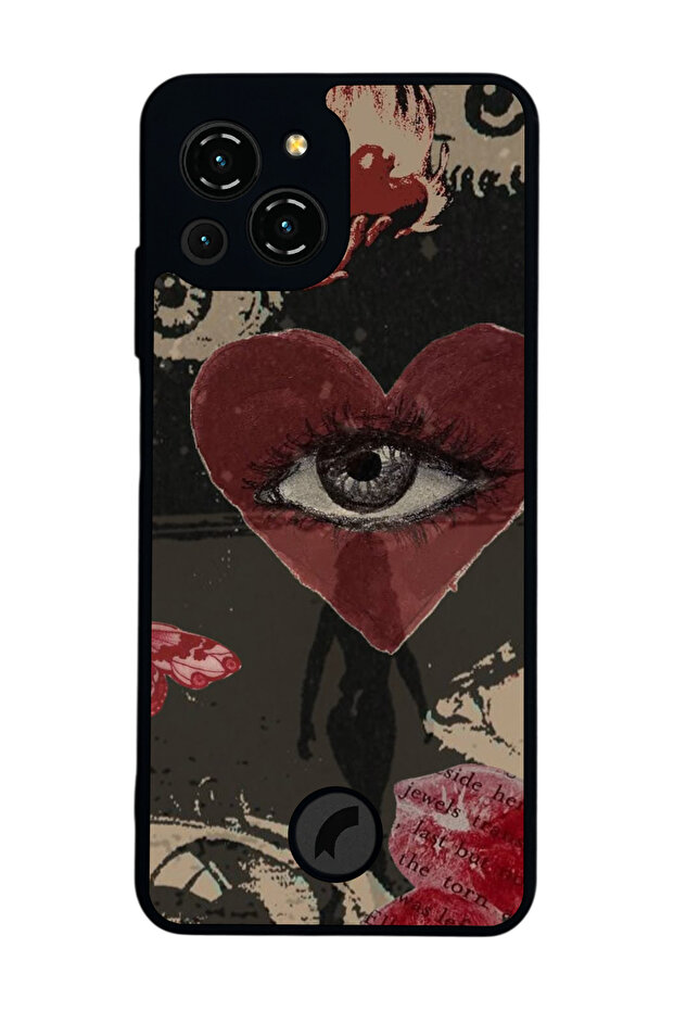 حافظة متوافقة مع S23 Pro Max باللون الأسود غير اللامع - 1