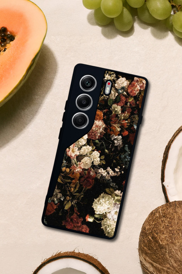 حافظة متوافقة مع هاتف كامون 40 باللون الأسود غير اللامع - 3