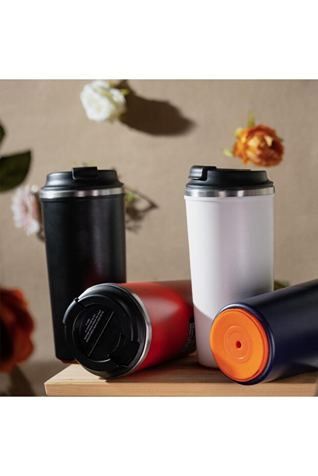 5360 Devrilmez Çelik Termos Bardak - 3