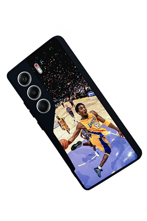 حافظة متوافقة مع هاتف كامون 40 باللون الأسود غير اللامع - 5