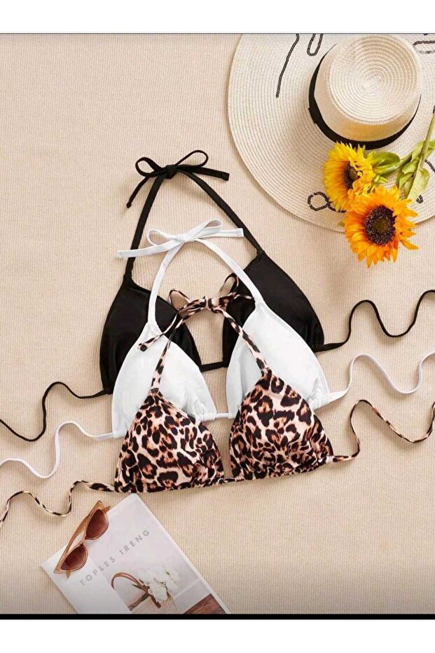 3 parça bikini üstü - 2