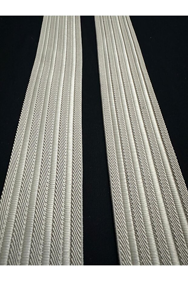 Light Brown Vertical Pattern Rubber Strip - 4