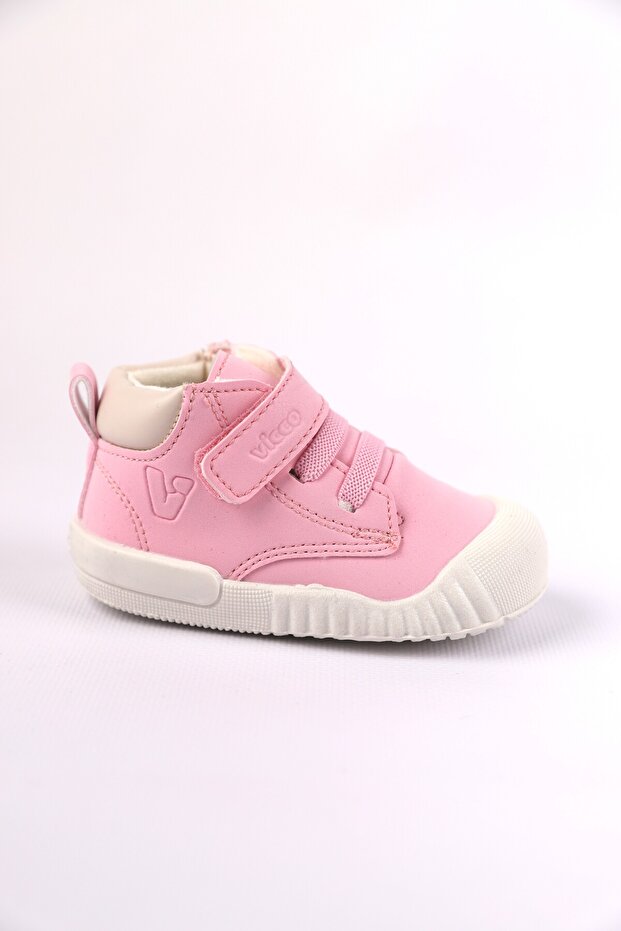 Paw 19-21 Numara Anatomik Kız Çocuk Pembe Bot – Hafif, Esnek ve Rahat - 2