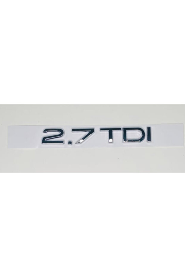 حروف كروم لصندوق السيارة 2.7 TDI متوافقة مع A5 A6 بعد عام 2009