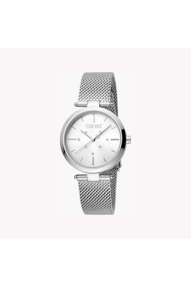 Women's Silver Stainless Steel Watch, Silver Dial | Ews032