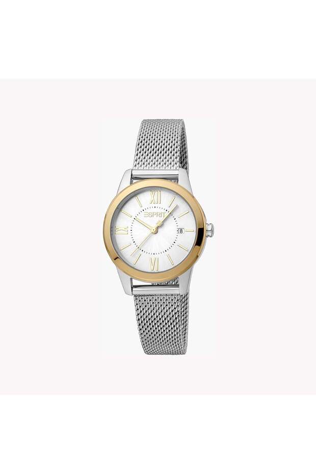Women's Silver Stainless Steel Watch, Silver Dial | Es1l130m0035
