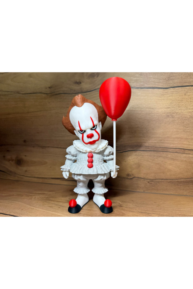 Pennywise Palyaço Figür – Demonte 3D Baskı Model - 2