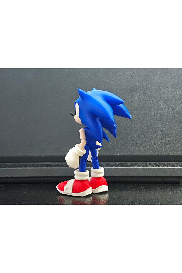 Sonic Fast Hero Figure – Movable Jointed Decorative Object - 4