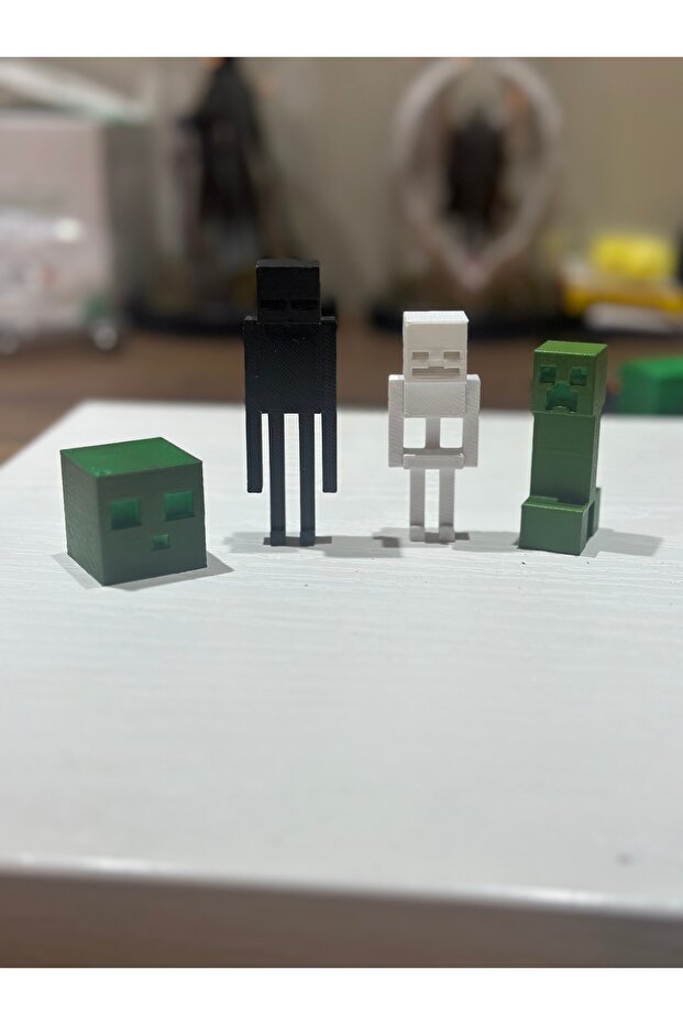 MİNECRAFT SET (CREPEER+İSKELET+ENDERMAN) - 3