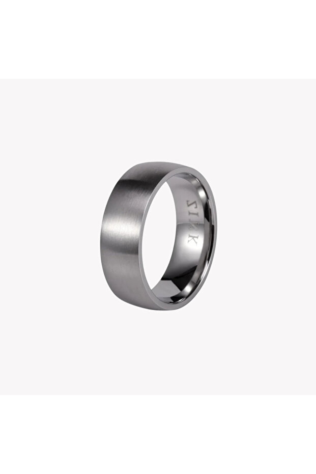 Men's Silver Stainless Steel Ring | Zjrg001sp